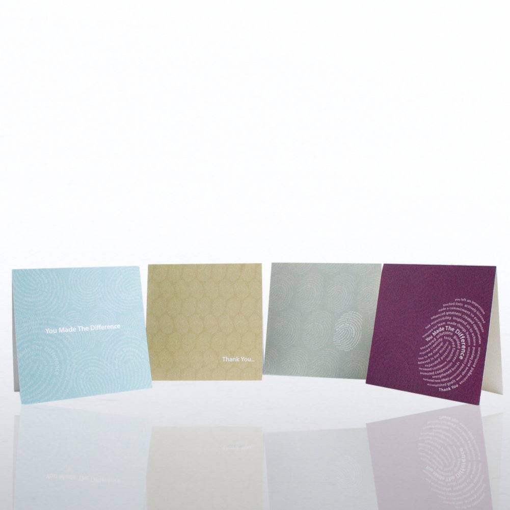 Note Cards - You Made the Difference