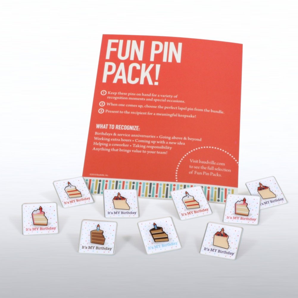Fun Pin Packs - Birthday Assortment