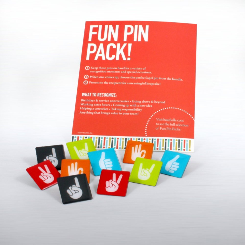 Fun Pin Packs - Great Job Assortment