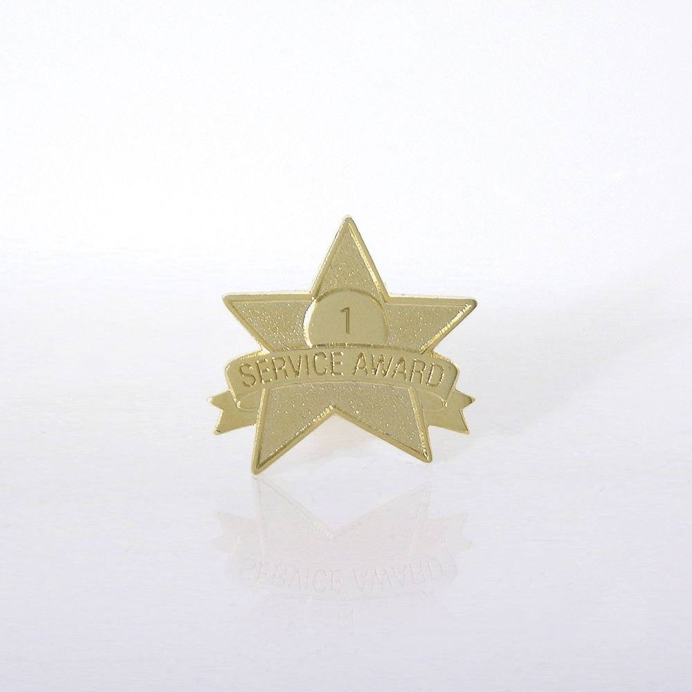 Anniversary Lapel Pin - Service Award Star PIN