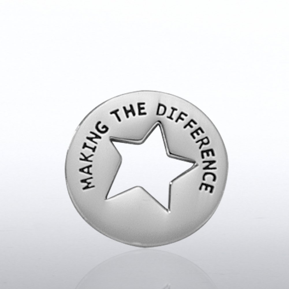 Lapel Pin - Milestone - Making the Difference Star
