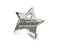 Lapel Pin - Milestone - You Make the Difference Star