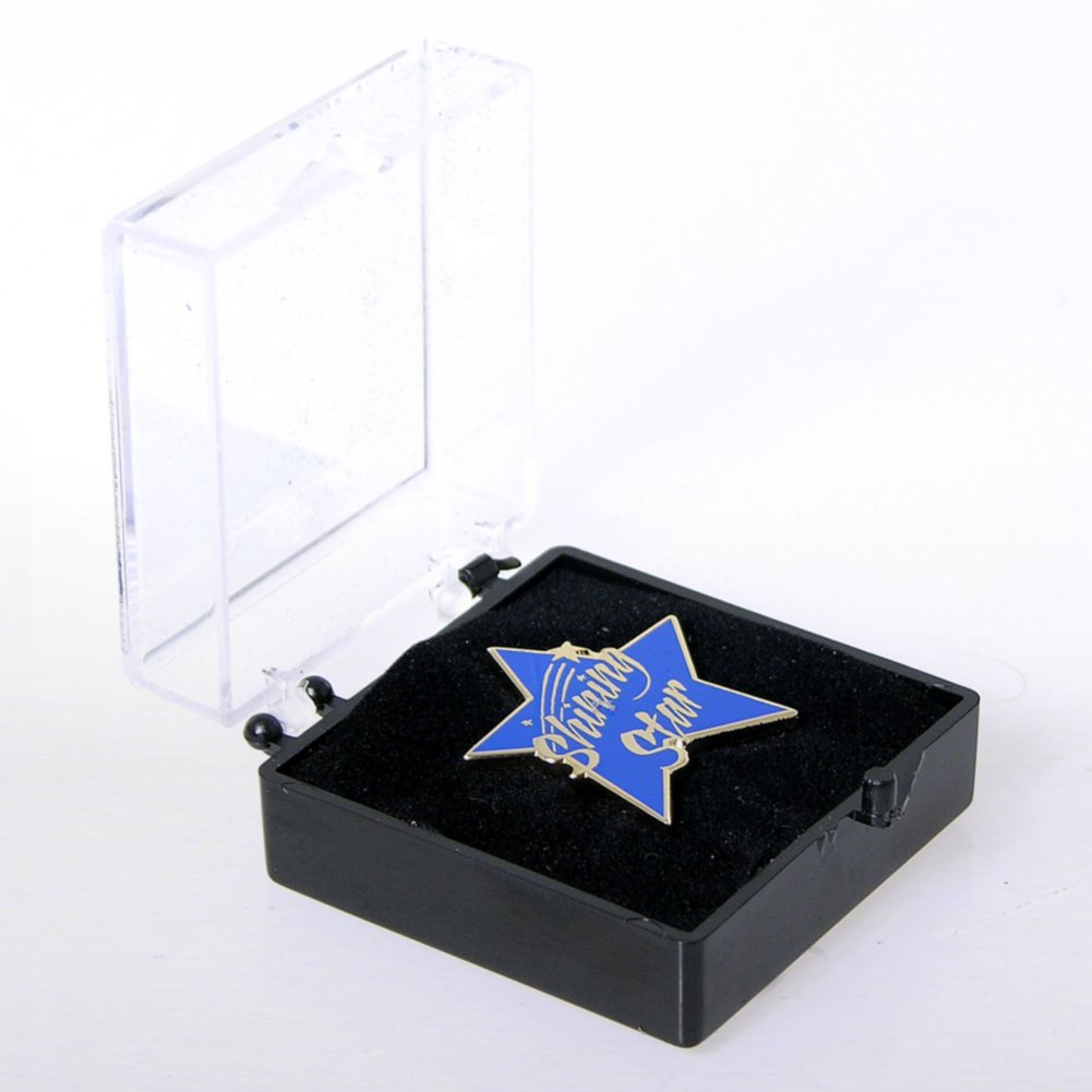 Lapel Pin - Shining Star Blue BOX