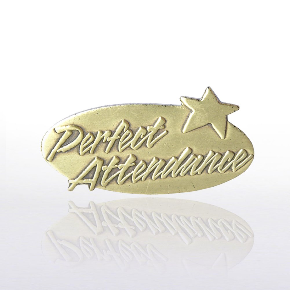 Lapel Pin - Perfect Attendance