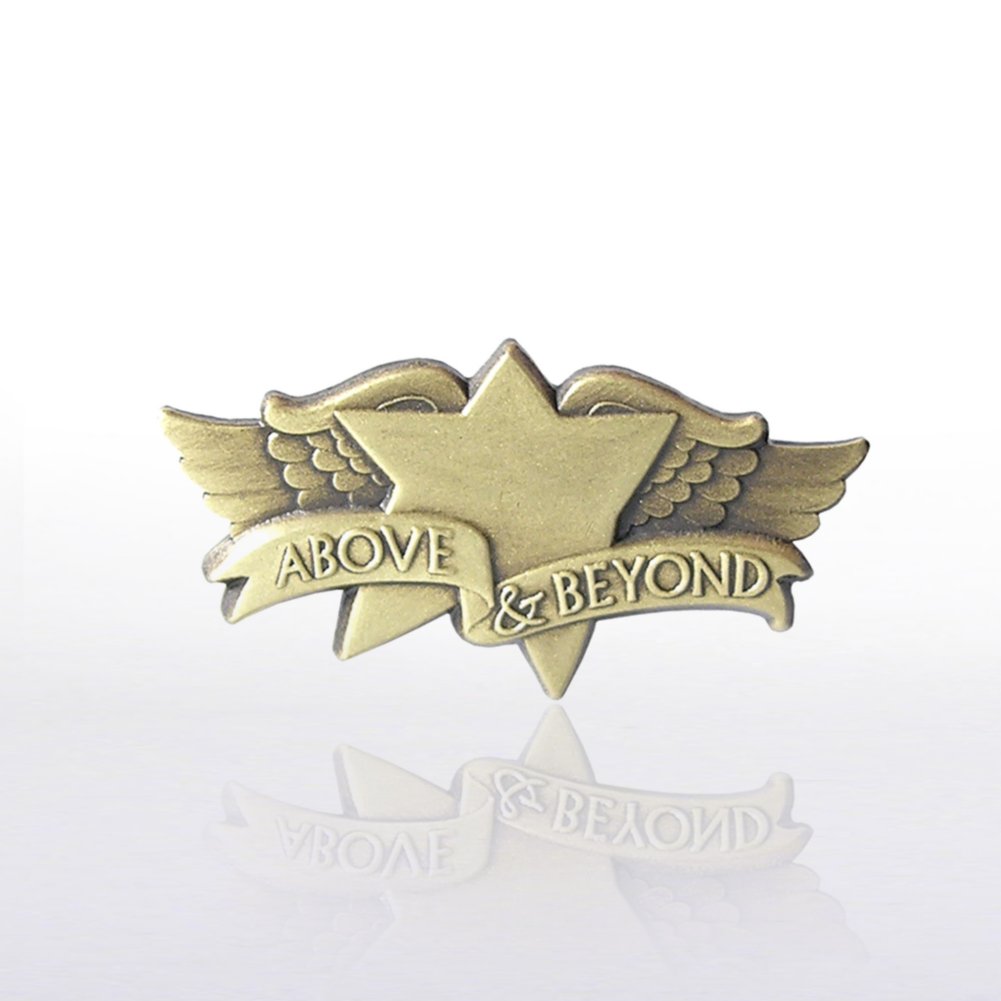 Lapel Pin - Above and Beyond Wings
