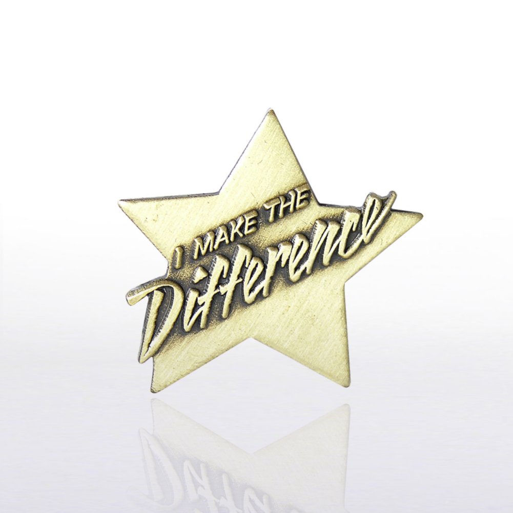 Lapel Pin - I Make the Difference