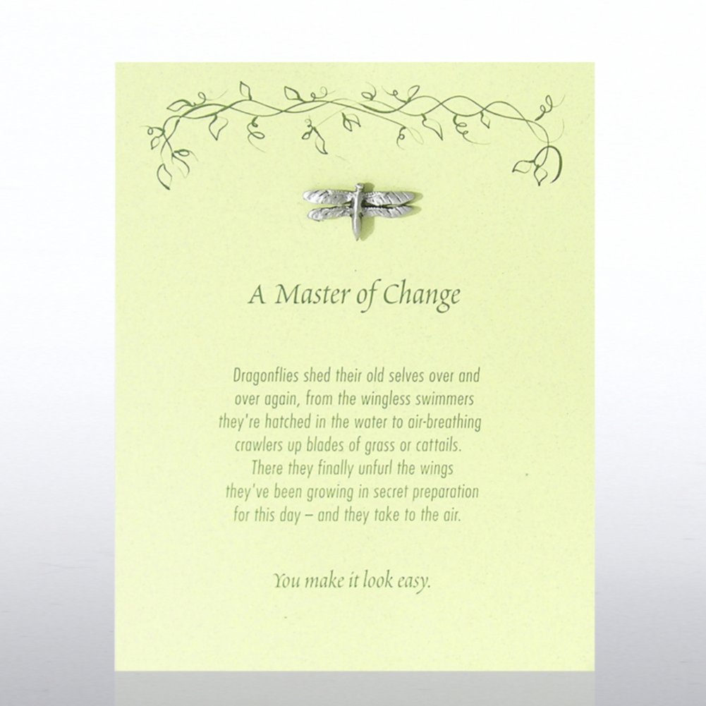Character Pin - Dragonfly: A Master of Change
