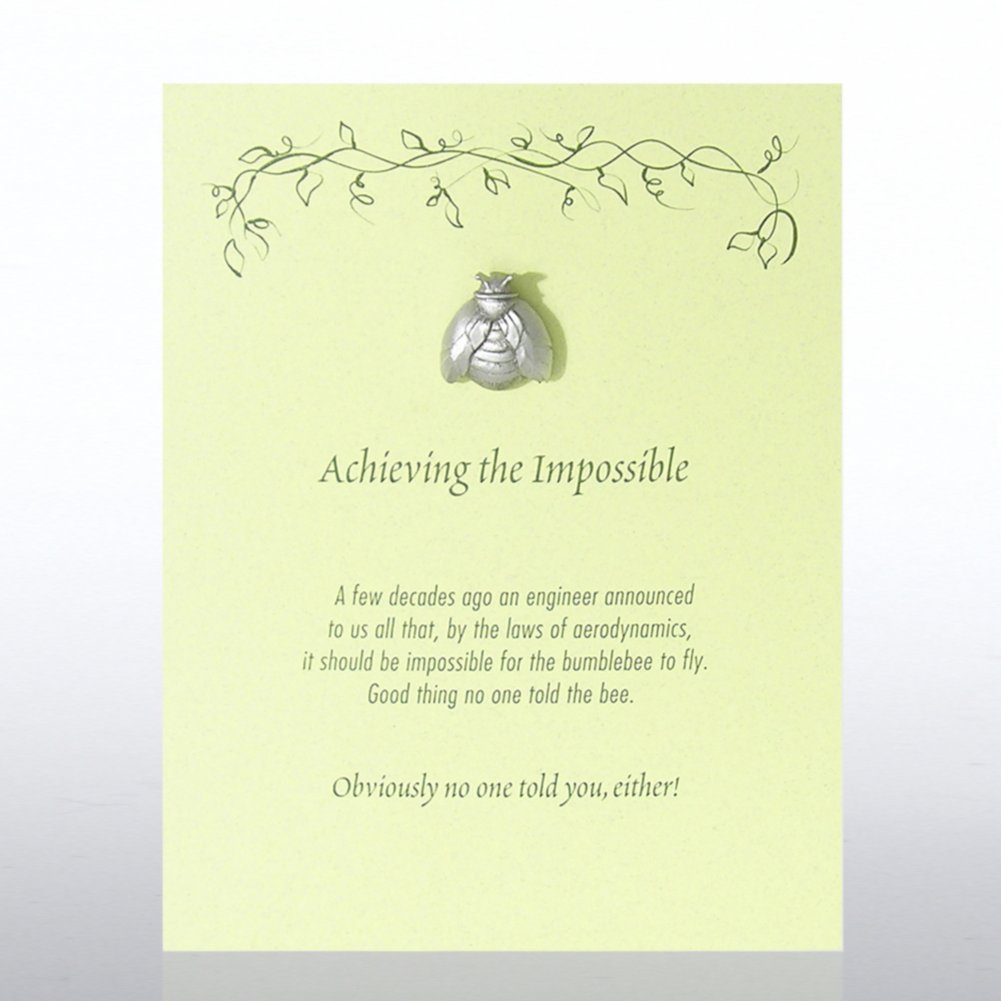 Character Pin - Bumblebee: Achieving the Impossible