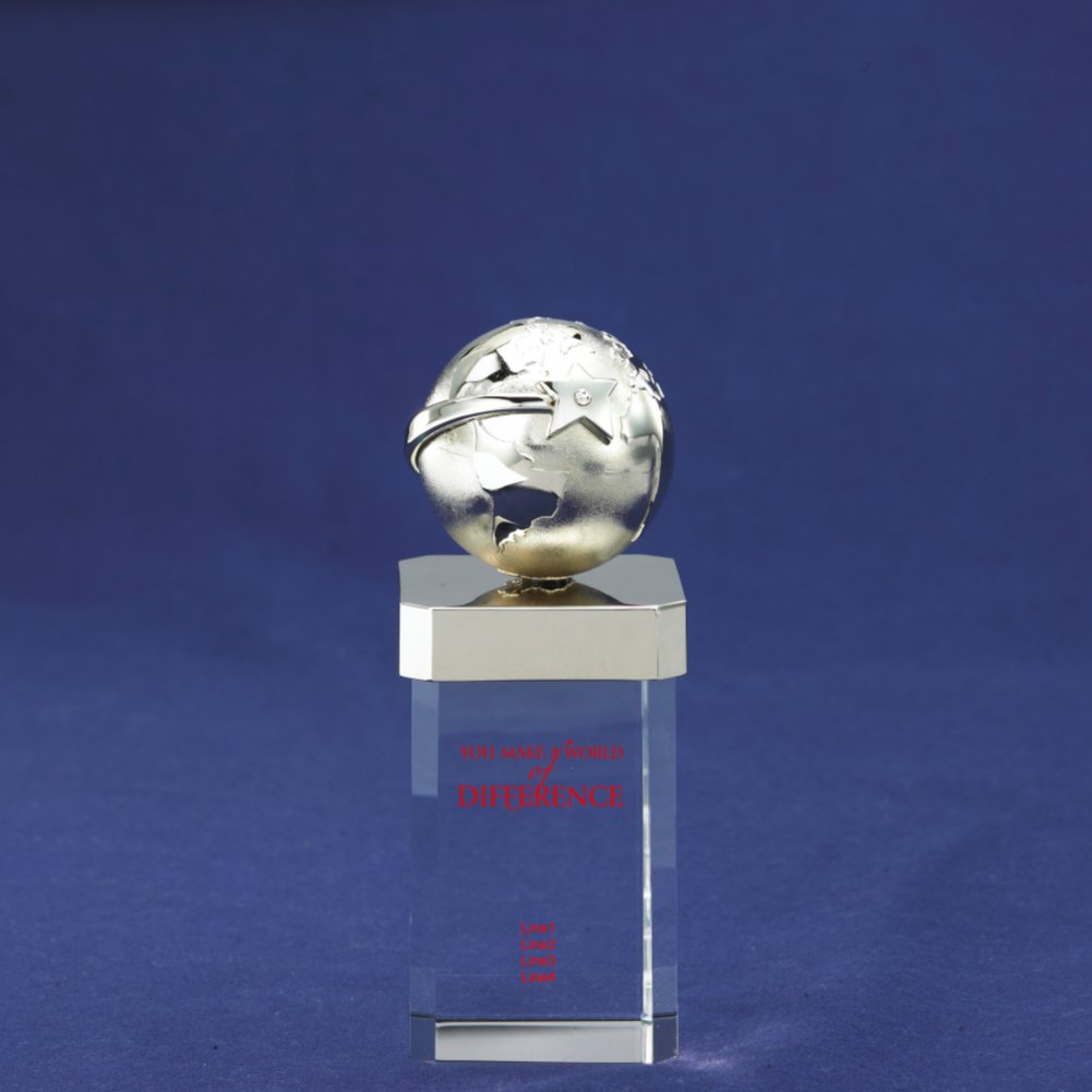 You're a Gem Trophy - Globe