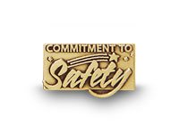 Lapel Pin - Commitment to Safety