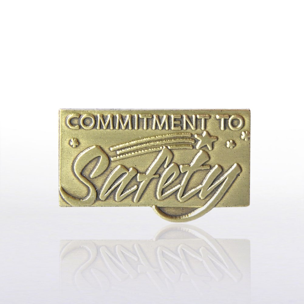 Lapel Pin - Commitment to Safety