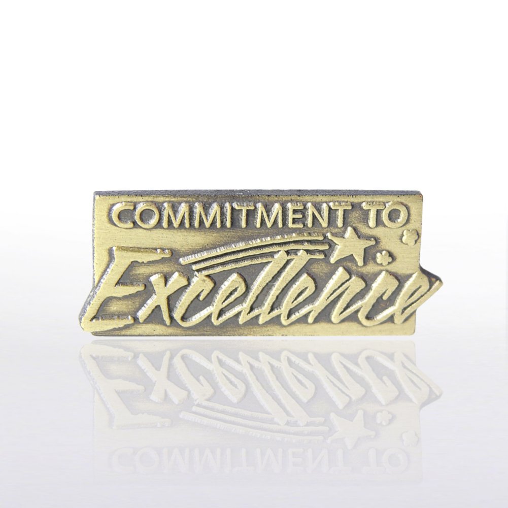 Lapel Pin - Commitment to Excellence