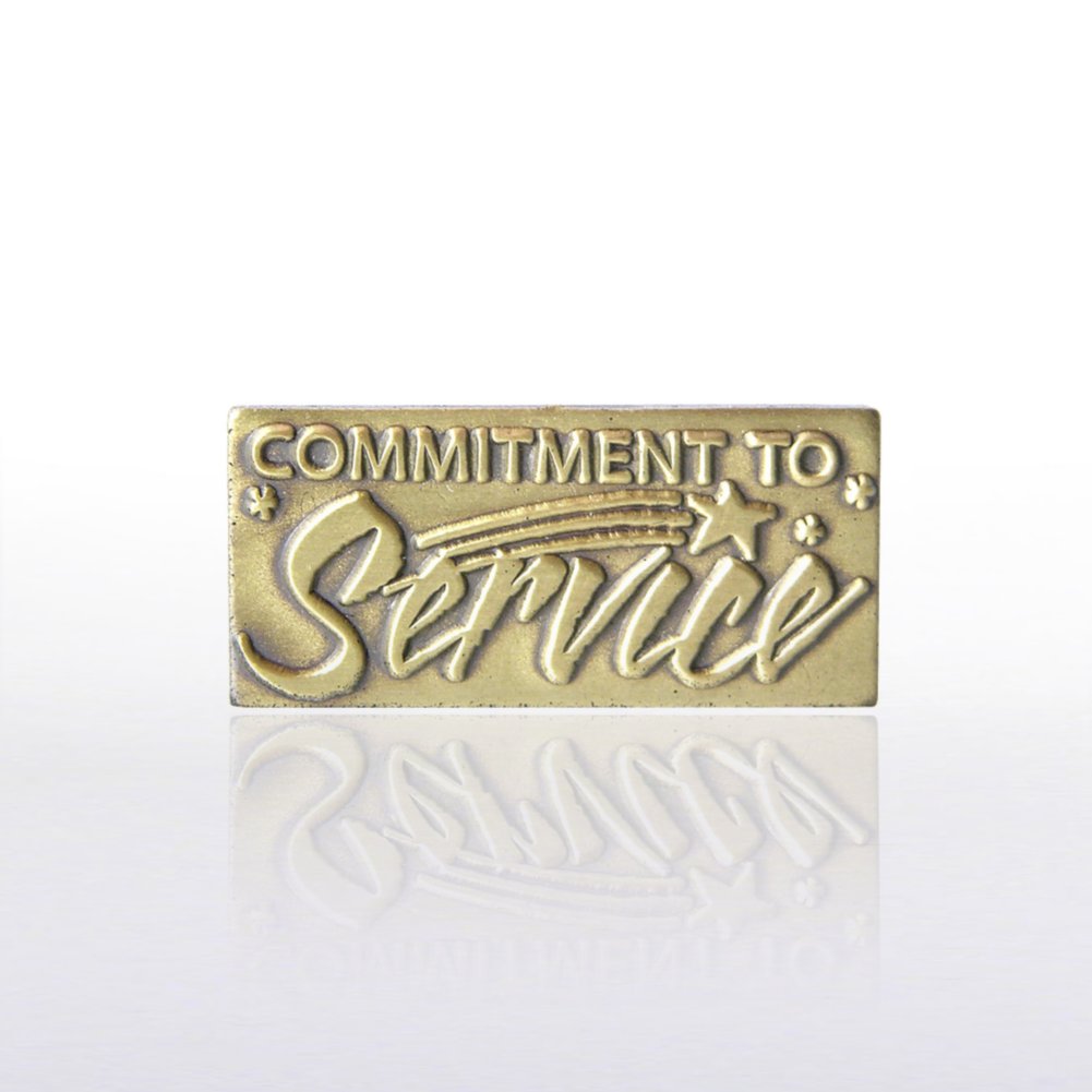 Lapel Pin - Commitment to Service