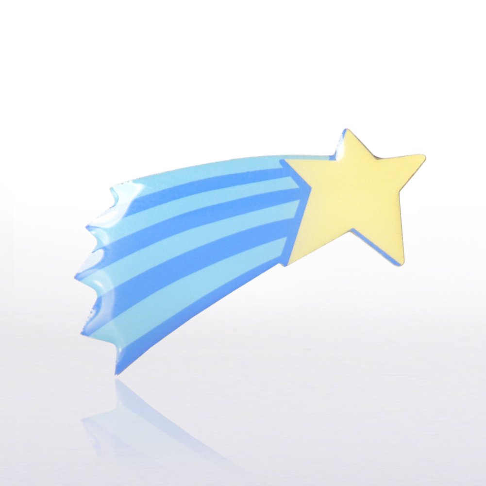 Lapel Pin - Blue and Gold Star - Multi-Color