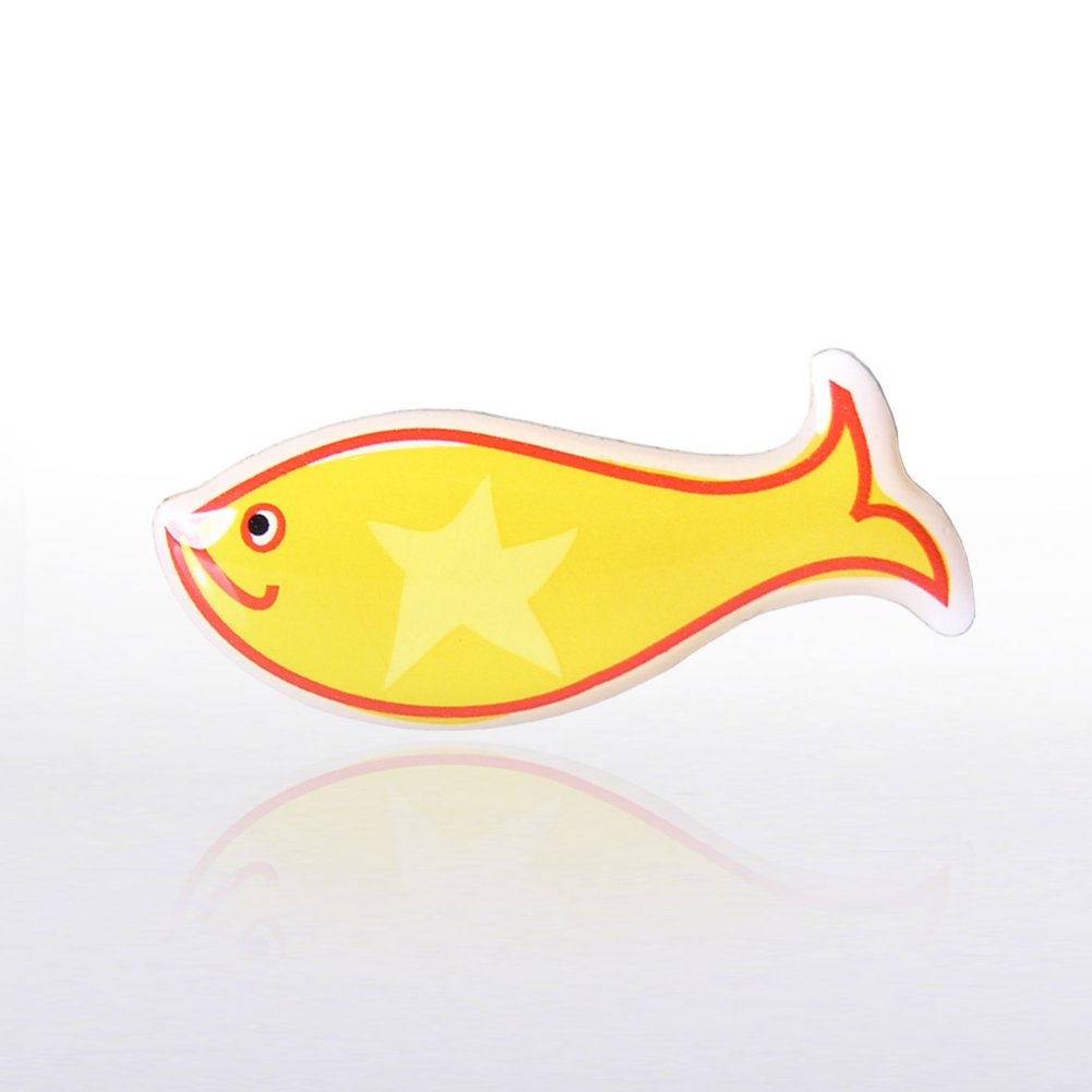 Lapel Pin - Colorful Fish - Multi-Color