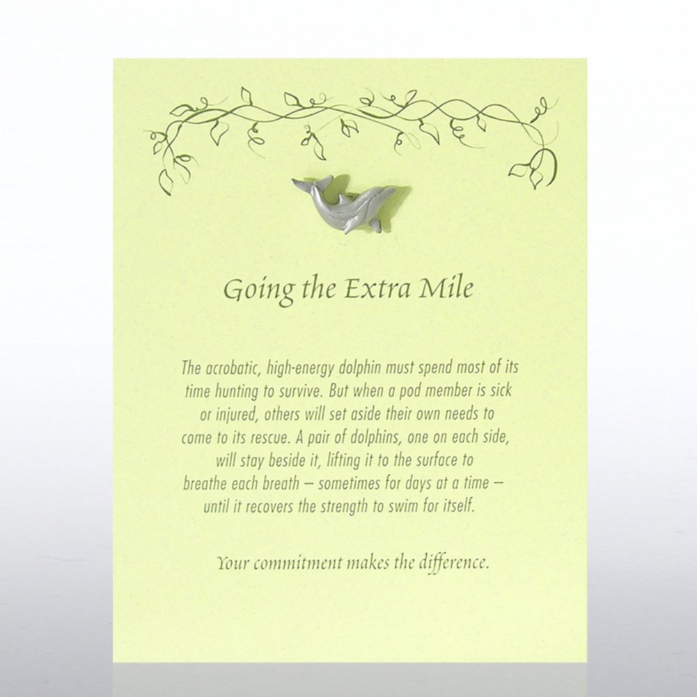 Character Pin - Dolphin: Going the Extra Mile