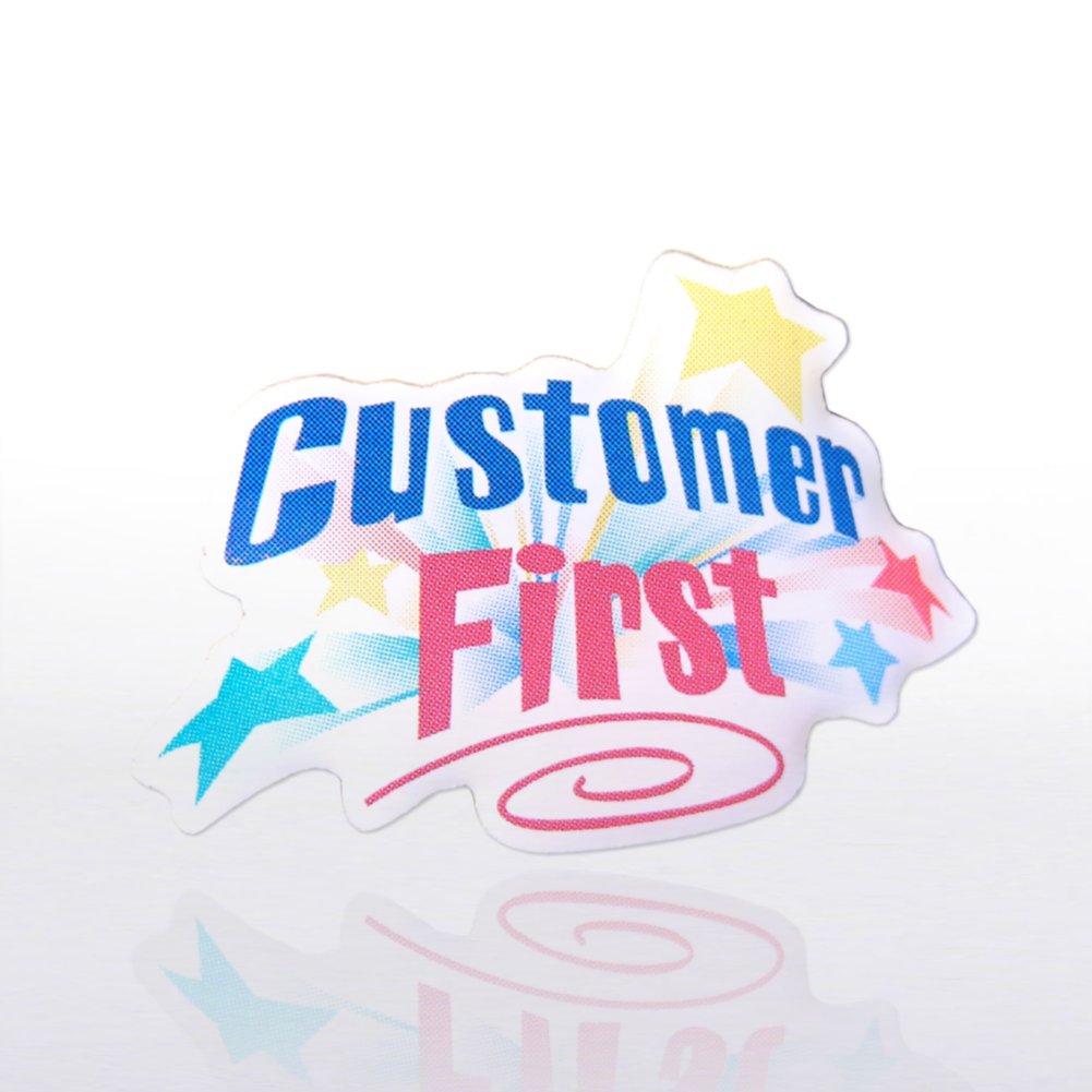 Lapel Pin - Customer First - Multi-Color
