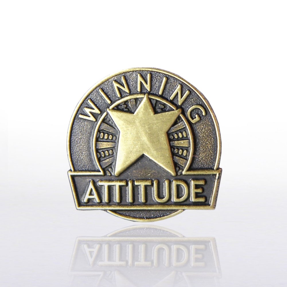 Lapel Pin - Winning Attitude