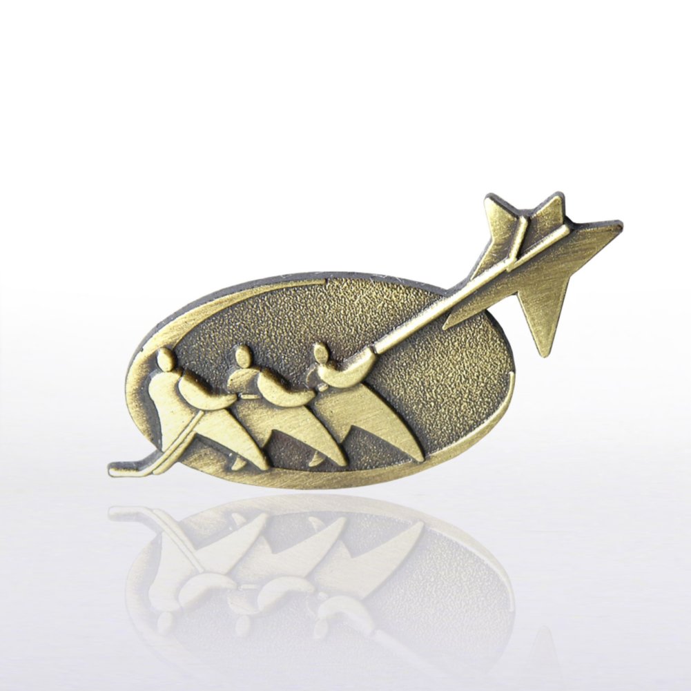 Lapel Pin - Pulling Together