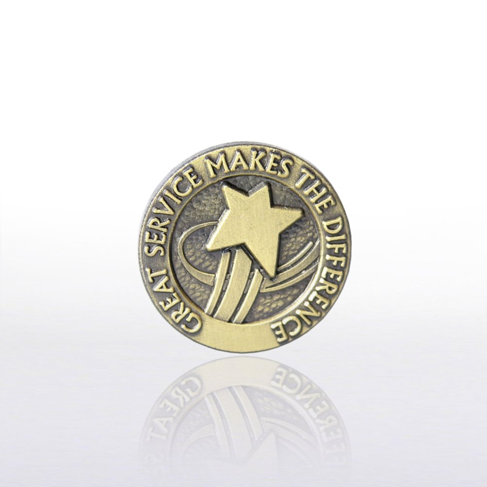 Lapel Pin - Great Service