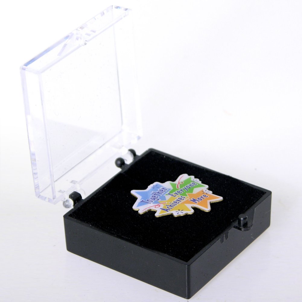 Lapel Pin - Together Everyone Achieves More - Multi-Color BOX