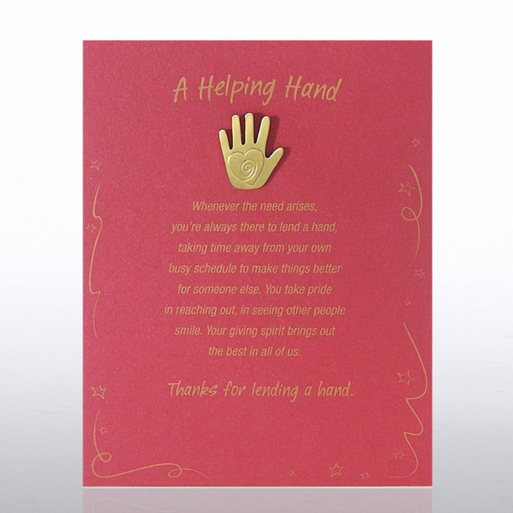Character Pin - Hand: A Helping Hand