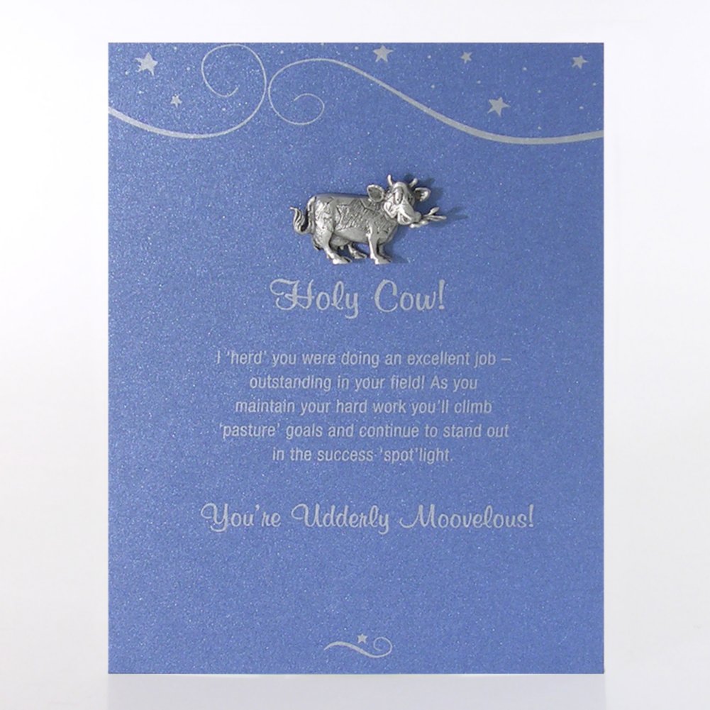 Character Pin - Cow: Holy Cow!