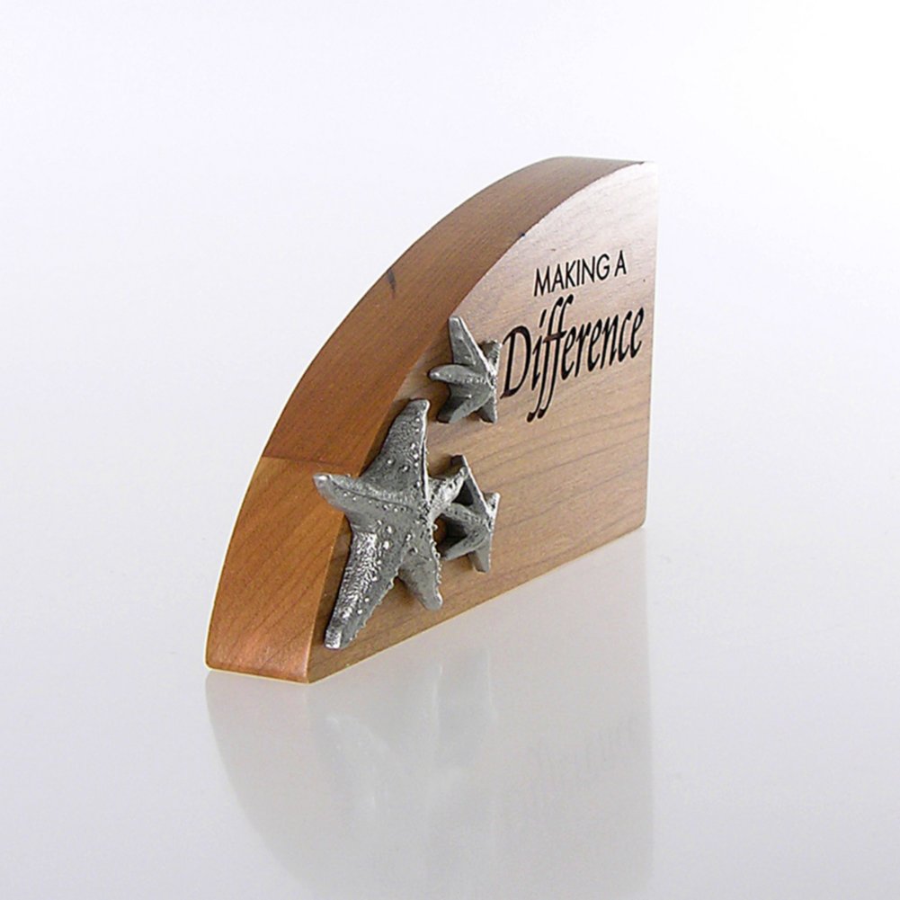 Character Trophy - Starfish: Making a Difference SIDE