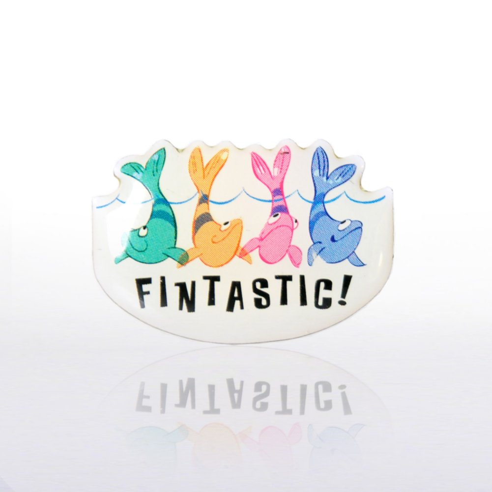 Lapel Pin - Fintastic Fish - Multi Color
