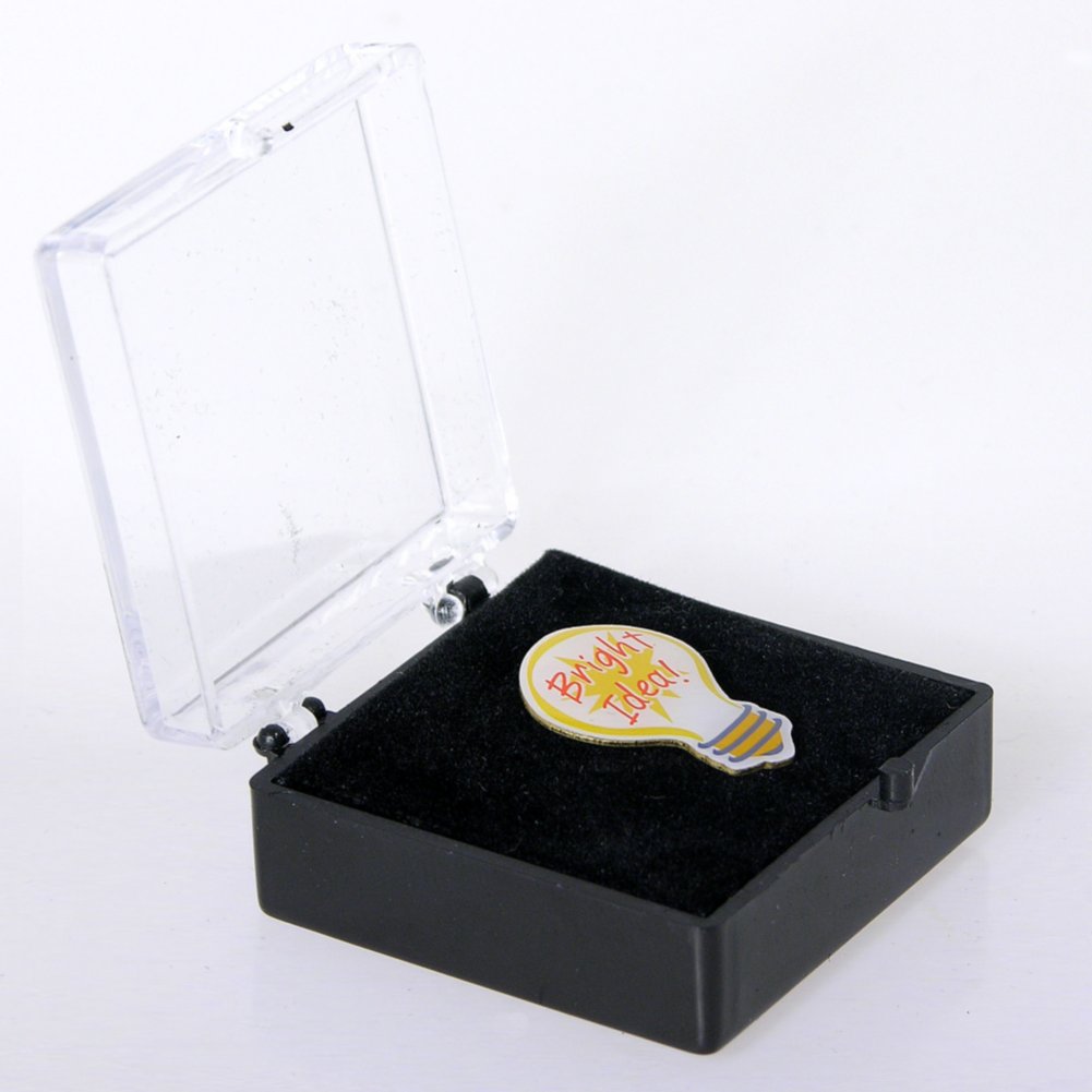Lapel Pin - Bright Idea - Multi Color BOX