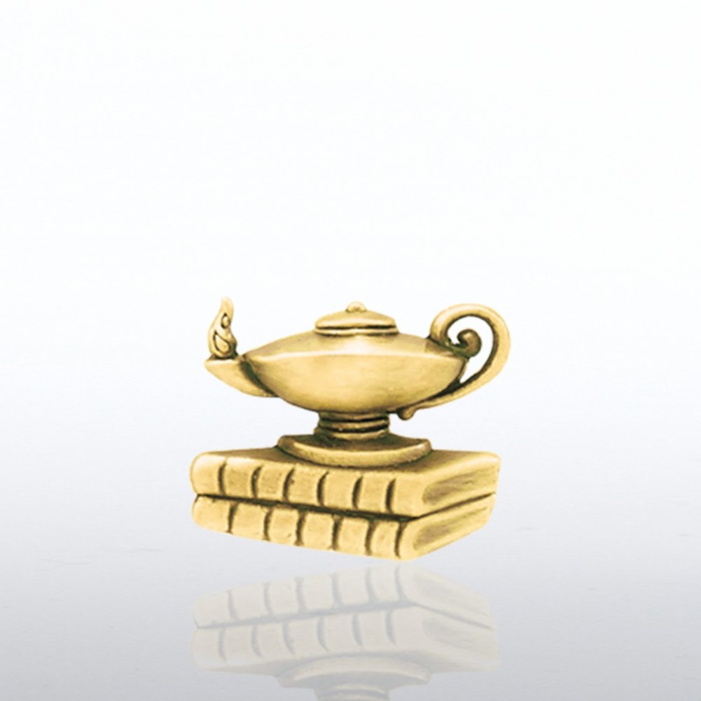 Lapel Pin - Academic Excellence - Lamp