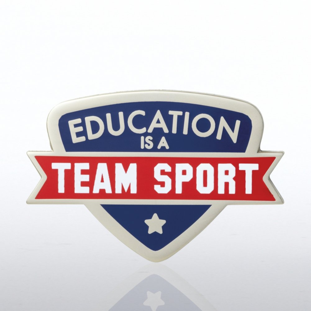 Lapel Pin - Education is a Team Sport
