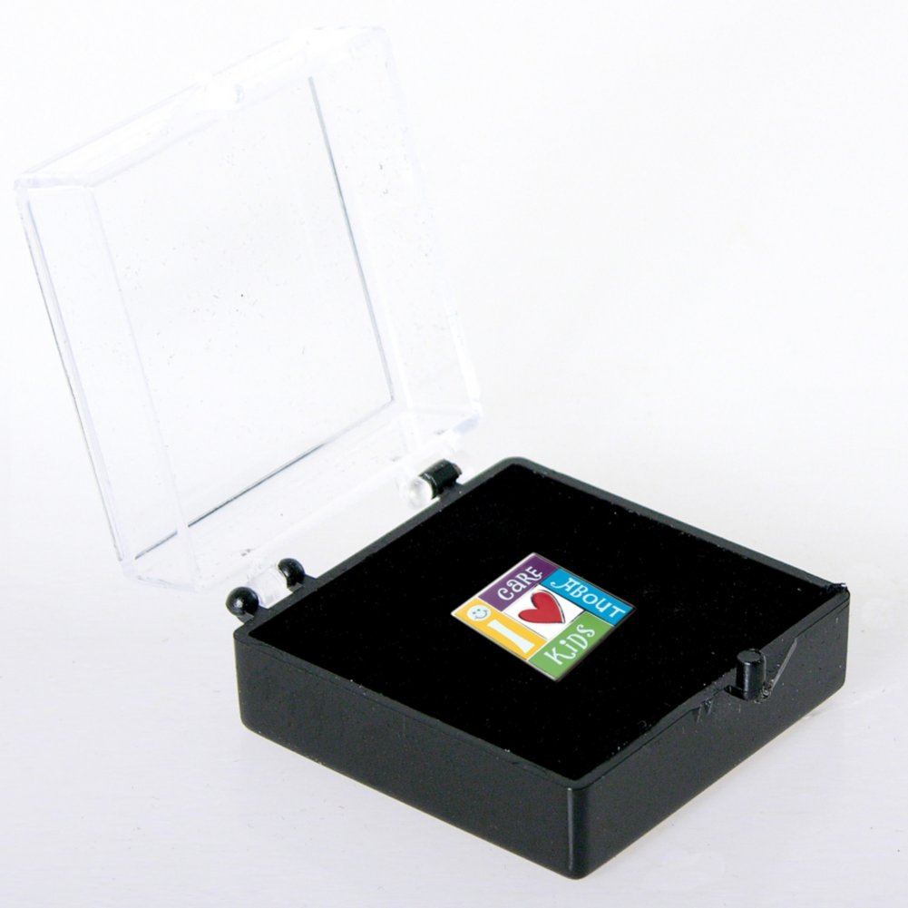 Lapel Pin - I Care About Kids BOX