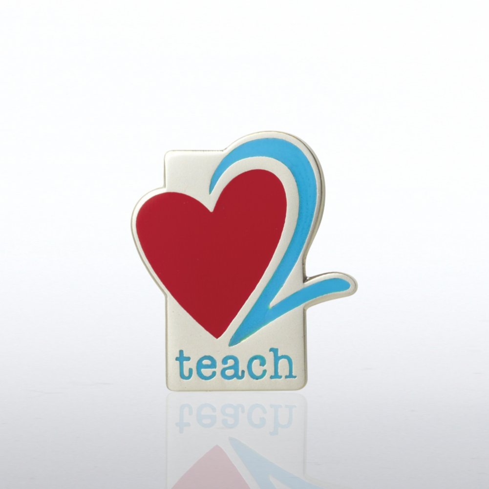 Lapel Pin - Love 2 Teach