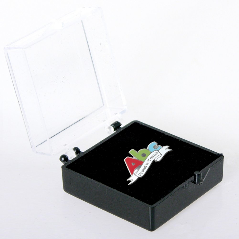 Lapel Pin - Proud to Teach - A,B,C BOX