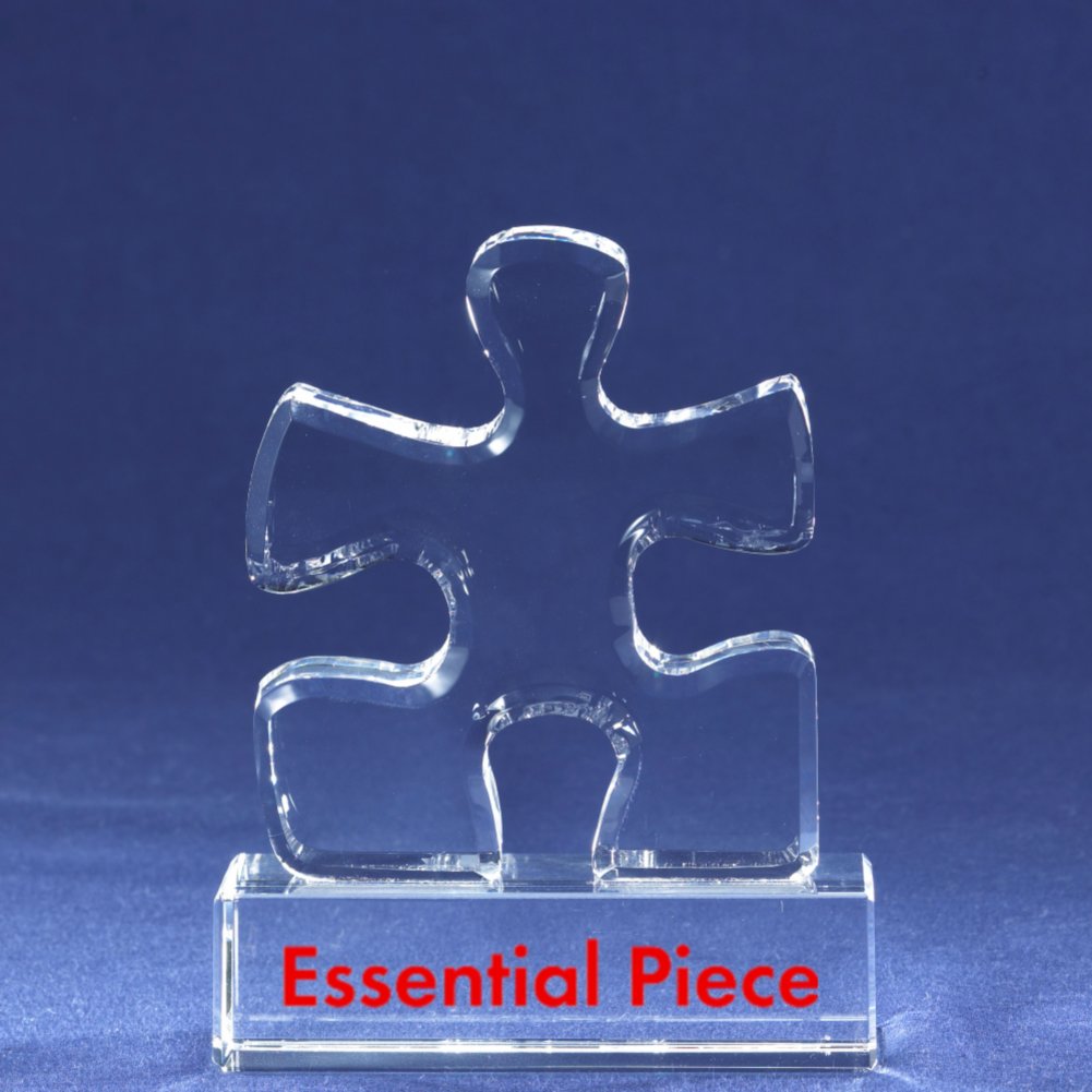 Crystal Puzzle Trophy