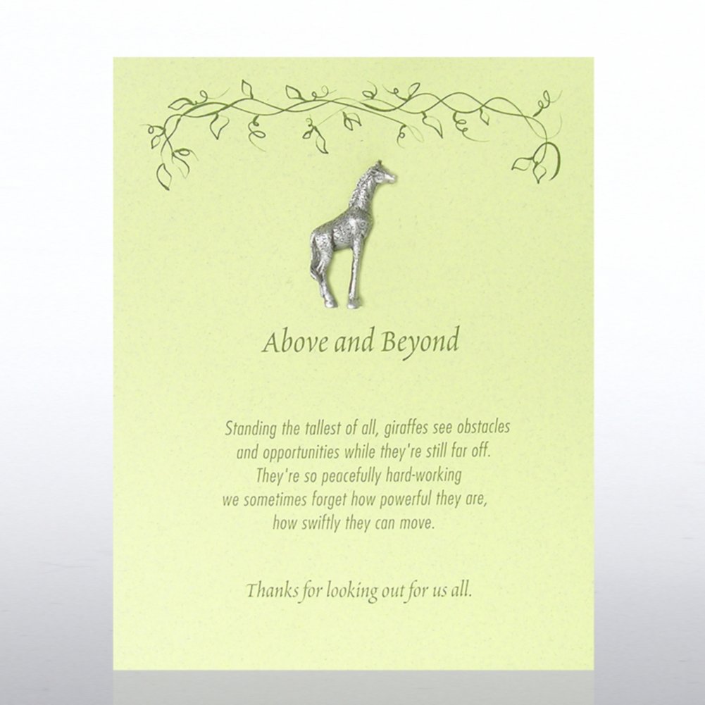 Character Pin - Giraffe: Above and Beyond