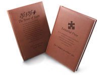 Italian Leatherette Journal - Suede-Touch Terracotta