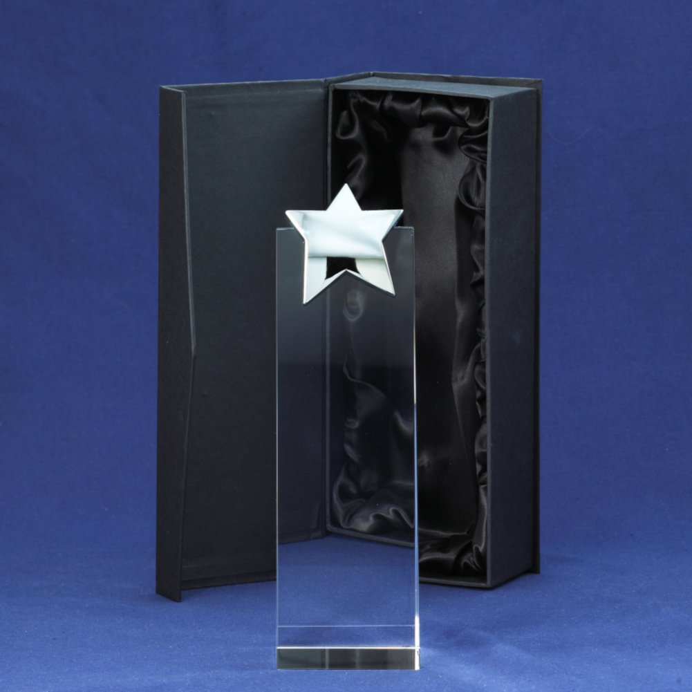 Crystalline Tower Trophy - Star BOX