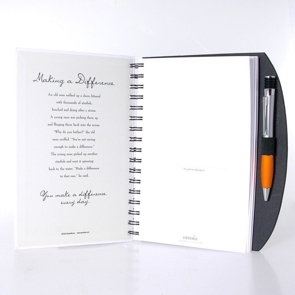 Daily Planner - Sand Starfish SIDE