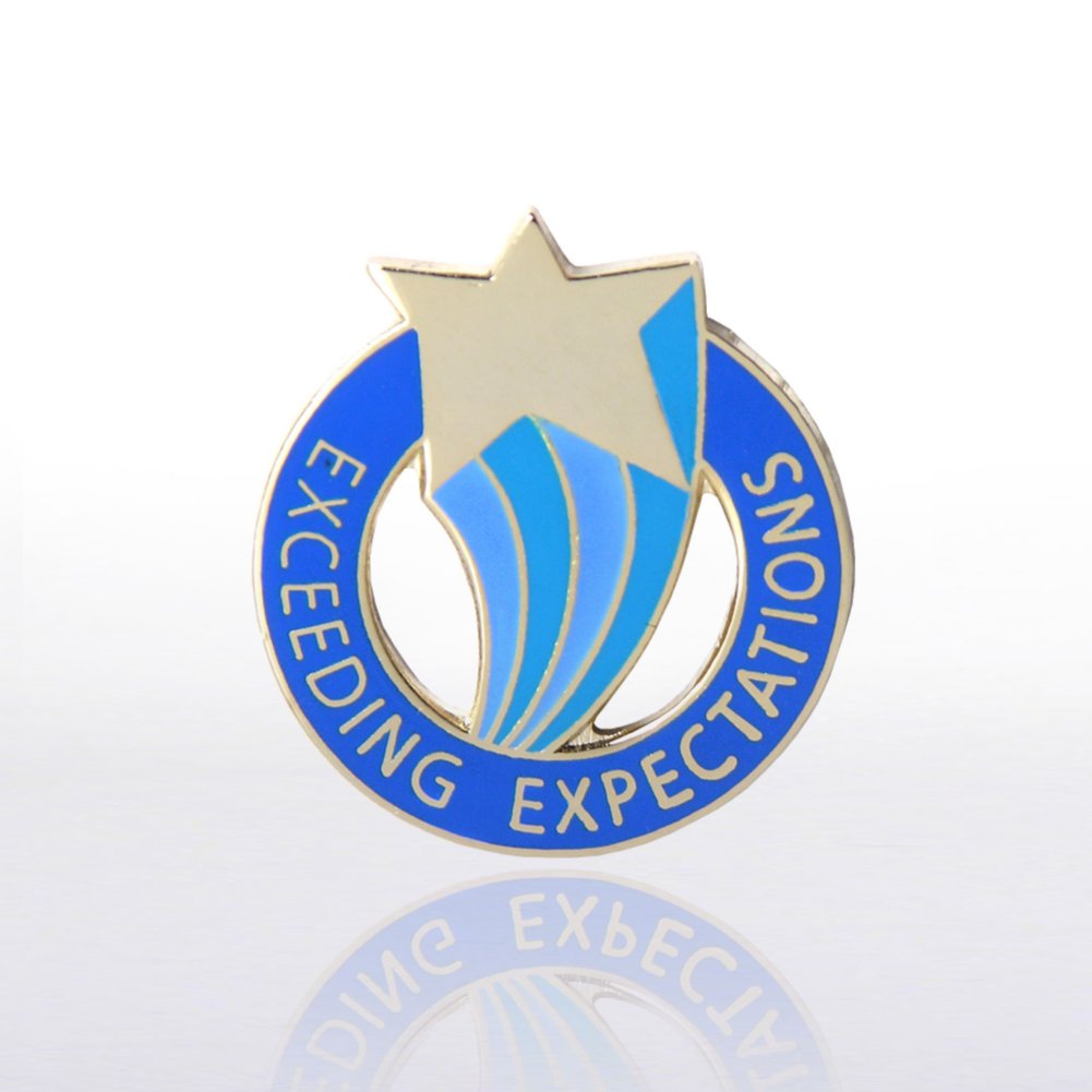 Lapel Pin - Exceeding Expectations