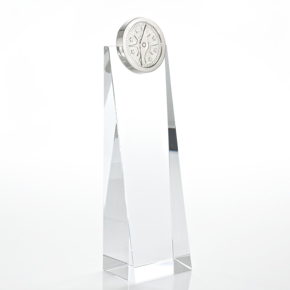 Crystalline Tower Trophy - Compass SIDE
