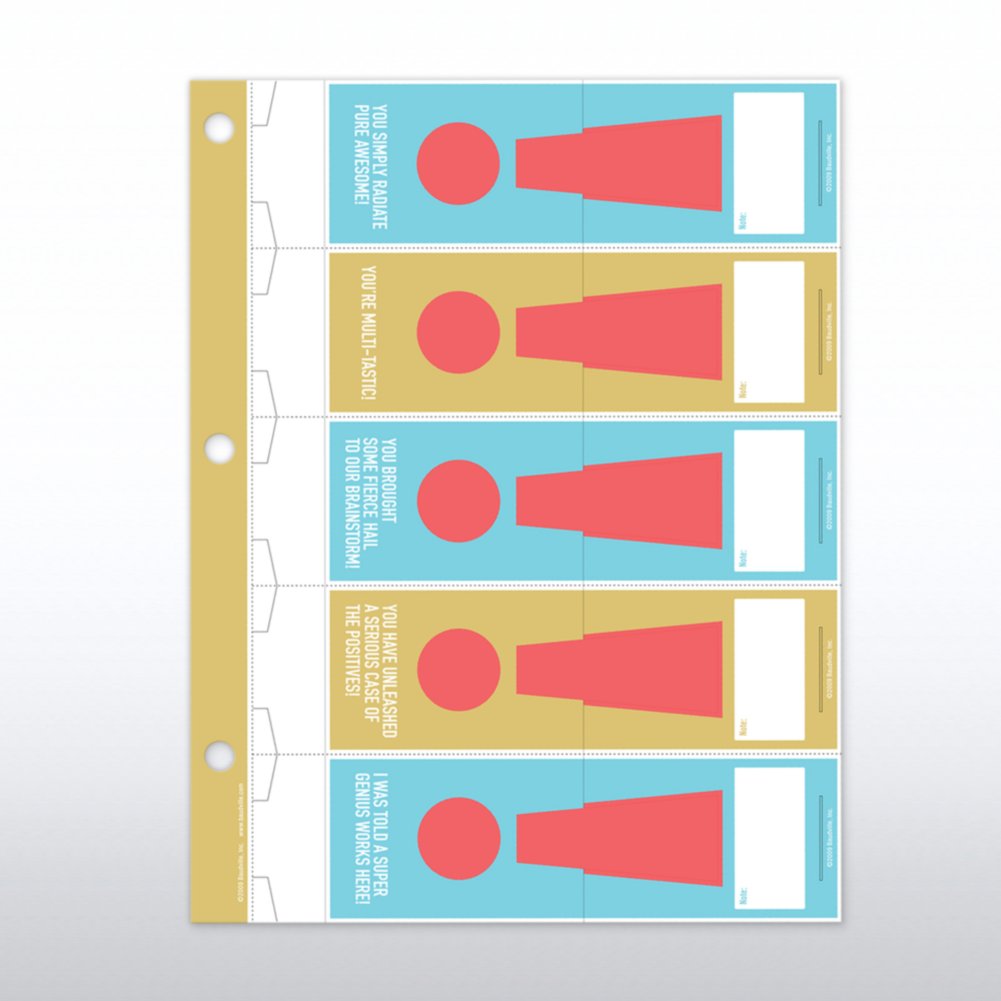 Recognition Binder System - Refill Pack CARD2