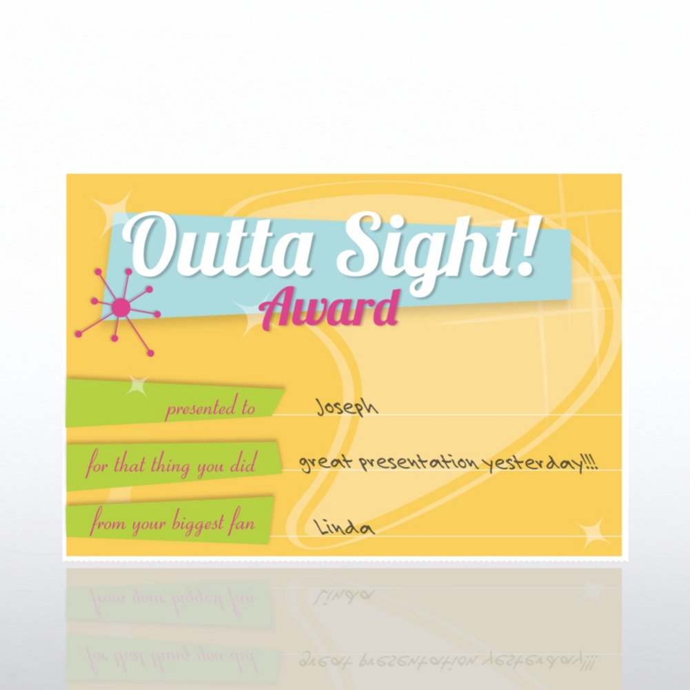 Recognition Binder System - Retro CARD1