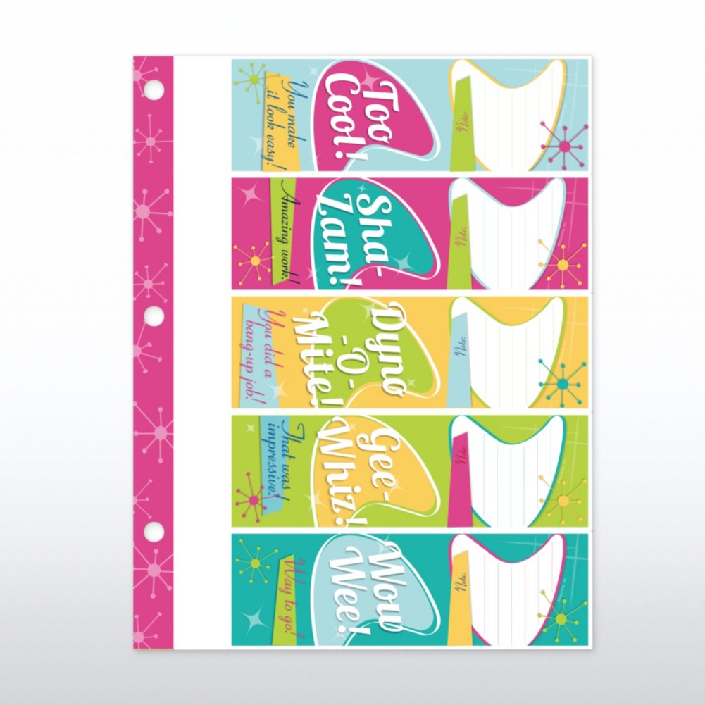 Recognition Binder System - Retro - Refill CARD2