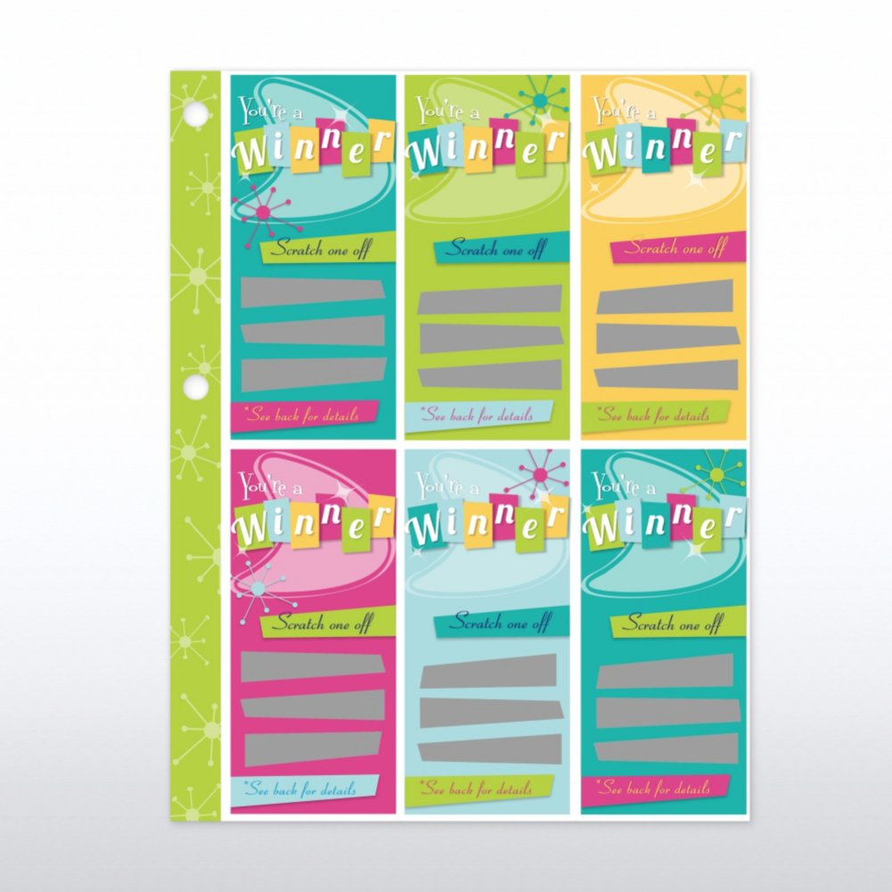 Recognition Binder System - Retro - Refill CARD5