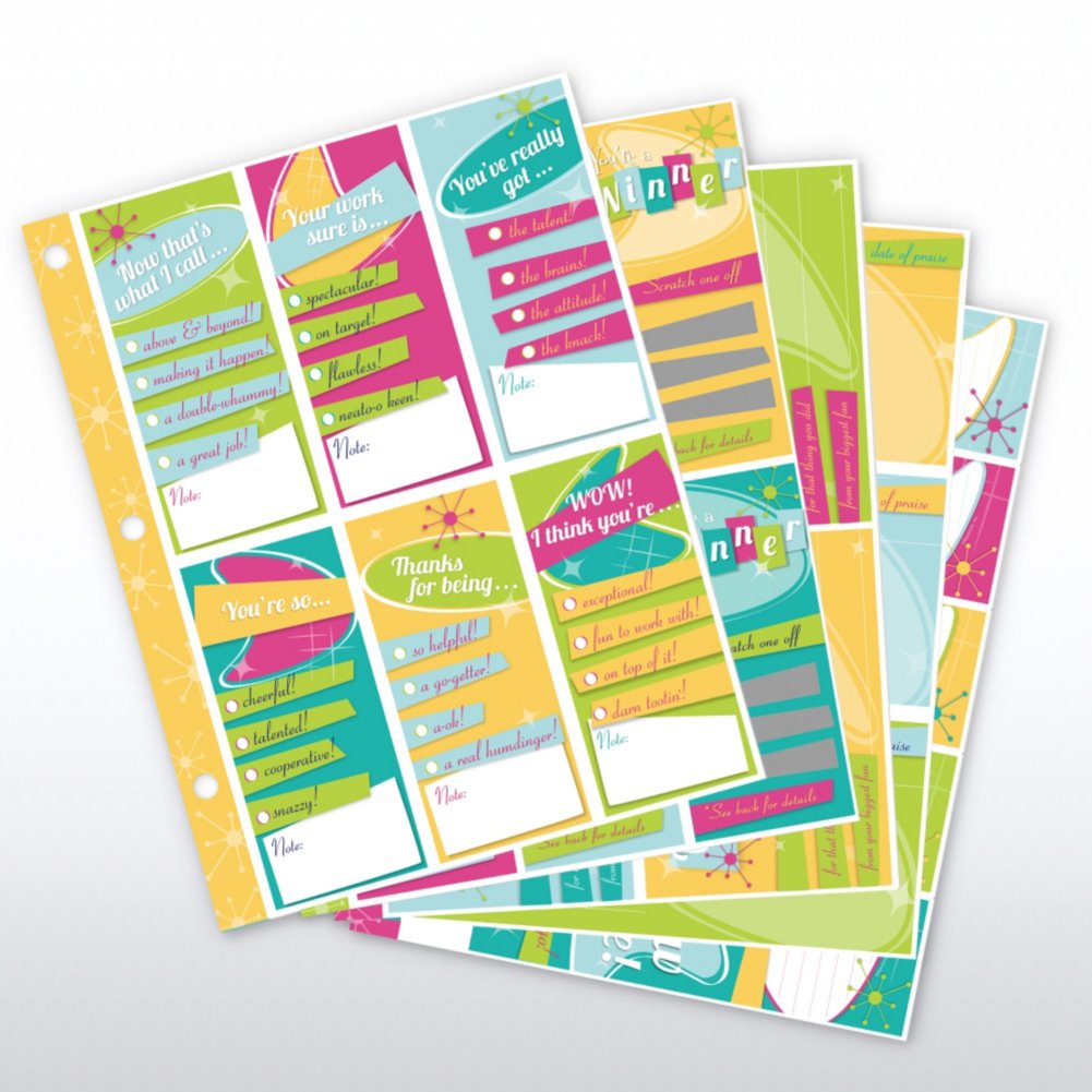 Recognition Binder System - Retro - Refill