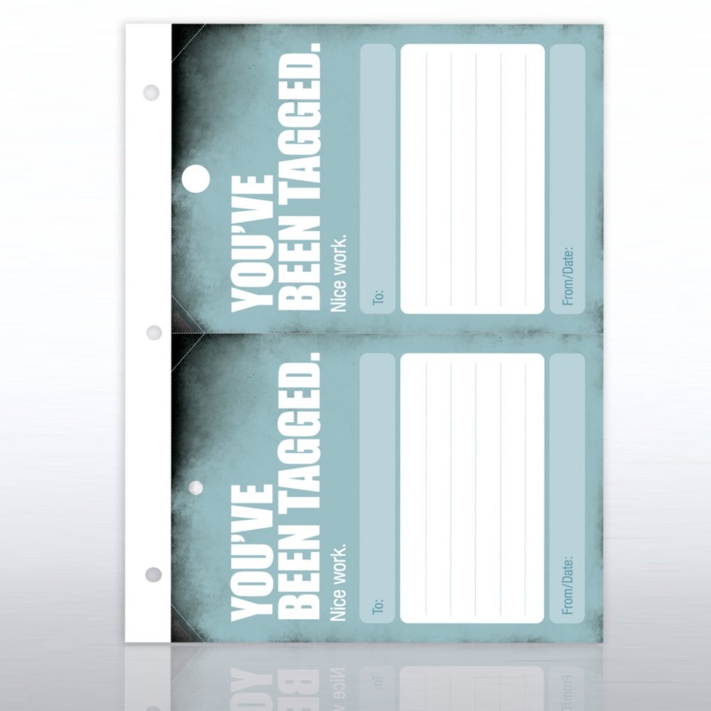 Recognition Binder System - Refill Pack - Mfg CARD5