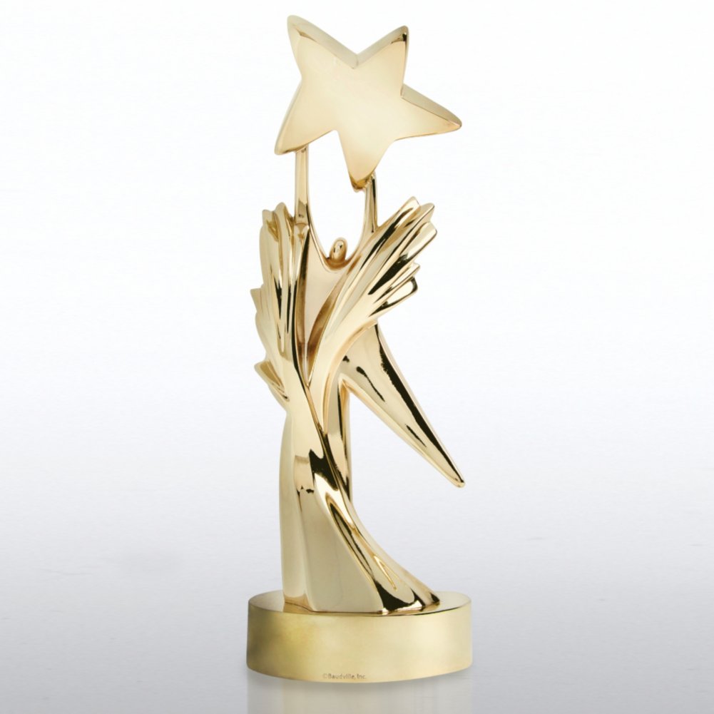 Time to Shine Trophy - Star Player - Gold BACK