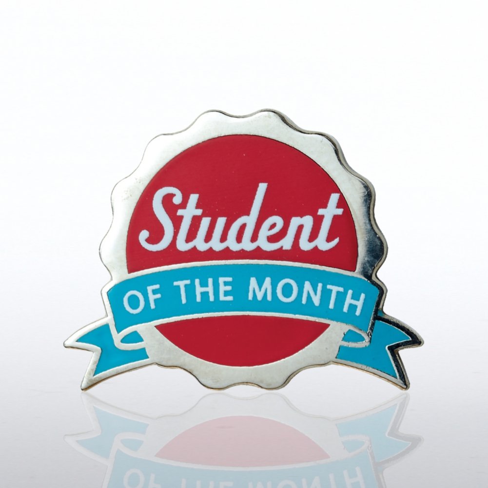 Lapel Pin - Student of the Month - Seal